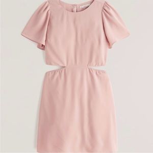 Abercrombie Pink Cut Out Mini Dress
